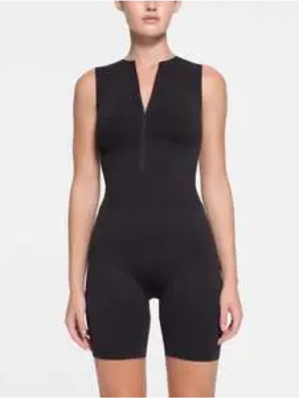 Skims contour nylon mid thigh onesie